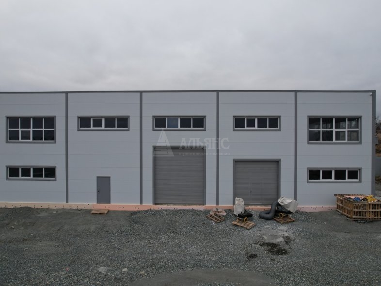 Цех с АБК из сэндвич-панелей - фото 1