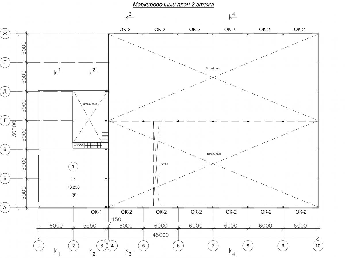 Планировка СТО из сэндвич-панелей -  фото 2