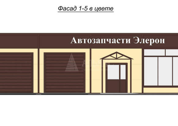 3D визуализация Автосервис-магазин из сэндвич-панелей - фото 7