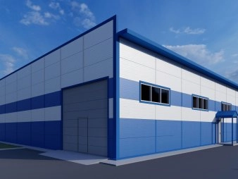 Склад из сэндвич панелей