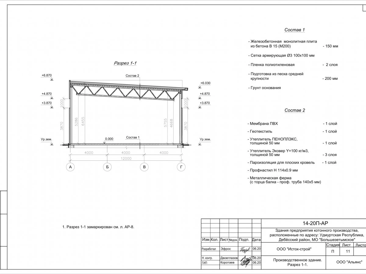 3D визуализация Производственное здание из сэндвич-панелей - фото 21